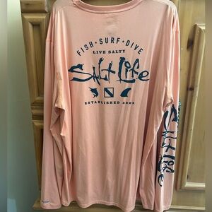 Men’s Salt Life SLX Performance Long Sleeve Shirt - XXL
